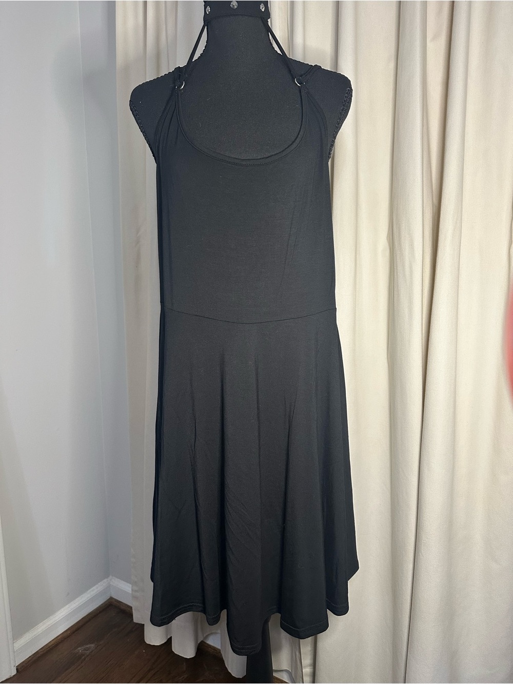 Killstar Black Rotten Luck Skater Dress NWT